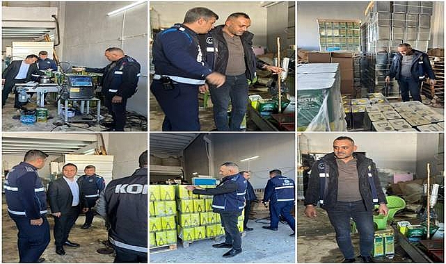 Urfa’da 20 Ton Ele Geçirildi! İşletmeye Yasal İşlem başlatıldı 