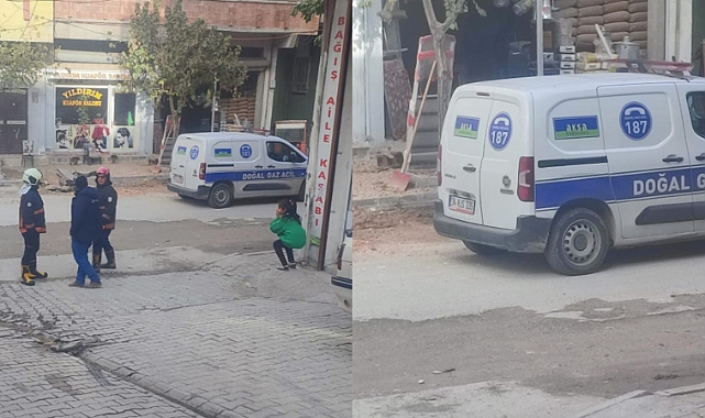 Urfa'da Facia Kıl Payı Atlatıldı! Doğalgaz Borusu Patladı