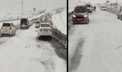 Urfa Diyarbakır Yolu İçin Kar Uyarısı