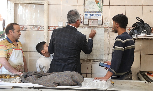 Başkan Kuş, Harrankapı’da Esnafla Buluştu ve Fırın Borçlarını Sildi