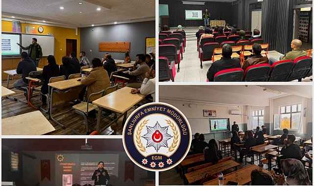 Emniyet Ekipleri Okullarda Bilinçlendirme Çalışmaları Yaptı