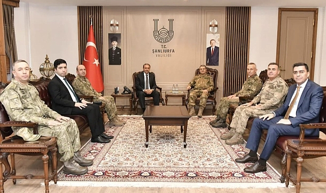 Kara Kuvvetleri Komutanı Orgeneral Selçuk Bayraktaroğlu Urfa'da