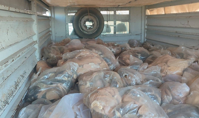 Şanlıurfa'da Araçta Taşınan 3.812 Kg İşkembeye El Konuldu! 