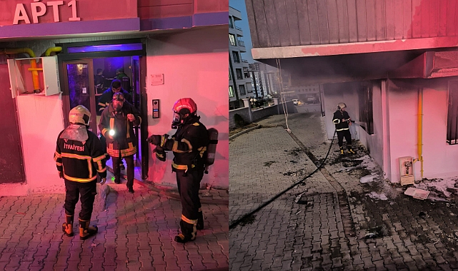 Şanlıurfa'nın Seyrantepe Mahallesi'nde Yangın Çıktı