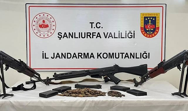 Siverek’te Gerçekleştirilen Operasyonda Cephane Ele Geçirildi