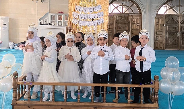 Viranşehirli Minikler Kuran’a Geçti