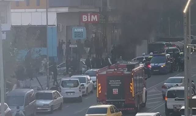 Urfa'da Bir Şahıs Motosikletini Ateşe Verdi