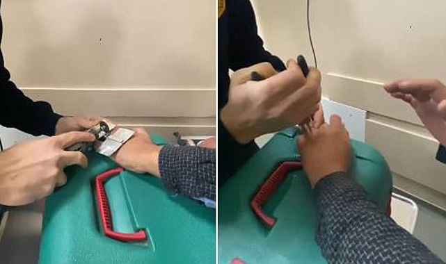 Urfa’da Şahıs, İtfaiye ve Doktorların Yardımıyla Kurtarıldı