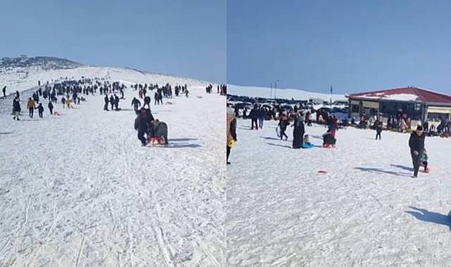 Karacadağ Kayak Merkezi'nde Kar Kalınlığı 68 Santimetreye Ulaştı