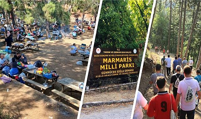 Milli Park ve Korunan Diğer Alanlara Ziyaretçi Akını Yaşandı