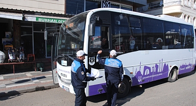Şanlıurfa’da Özel Halk Otobüslerine Kapsamlı Denetim 