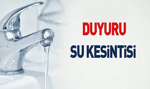 Şanlıurfa'da Su Kesintisi Uyarısı: 4 Şubat’ta Bazı Bölgelerde Su Kesilecek