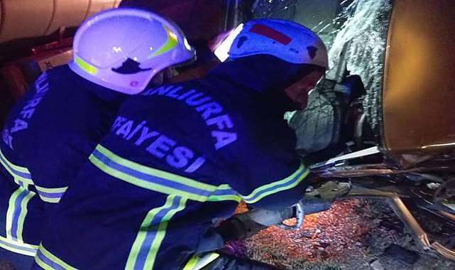 Urfa'da Korkunç Kaza! 1 Ölü, 1 Ağır Yaralı 