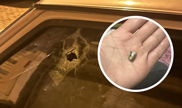 Urfa'da Maganda Kurşunu Araca İsabet Etti