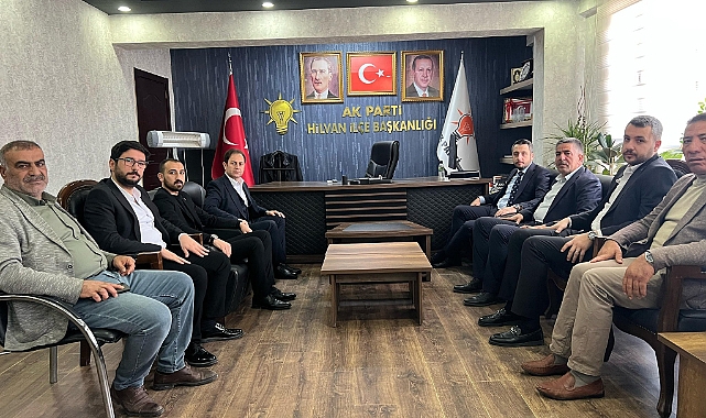 AK Parti MKYK Üyesi Fırat Köran, Başkan Toprak'ı Ziyaret Etti