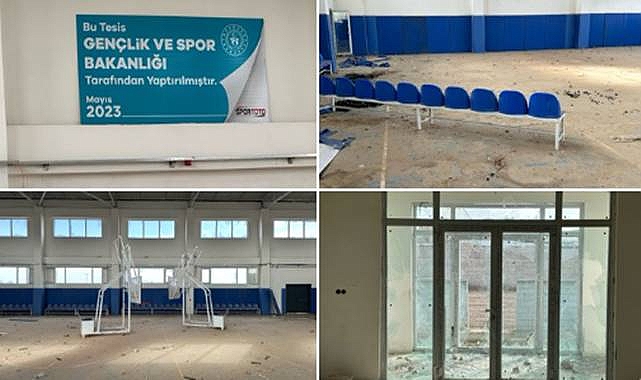 Akçakale'deki Milyonluk Spor Tesisi Harabeye Döndü!