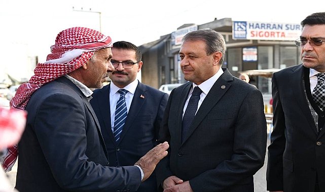 Vali Şıldak Harran'da