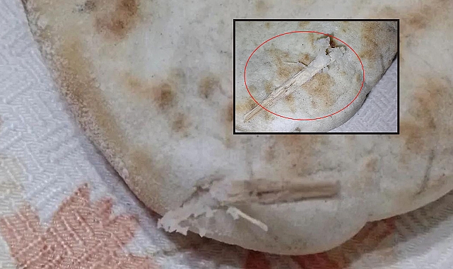 Fırından Alınan Ekmeğin İçinden Tahta Çubuk Çıktı