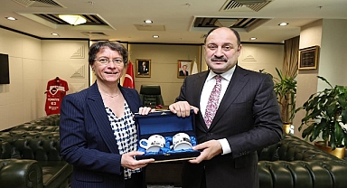 Fransa Büyükelçisi Dumont'tan Başkan Gülpınar’a Ziyaret