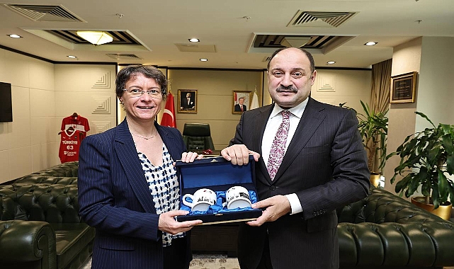 Fransa Büyükelçisi Dumont'tan Başkan Gülpınar’a Ziyaret