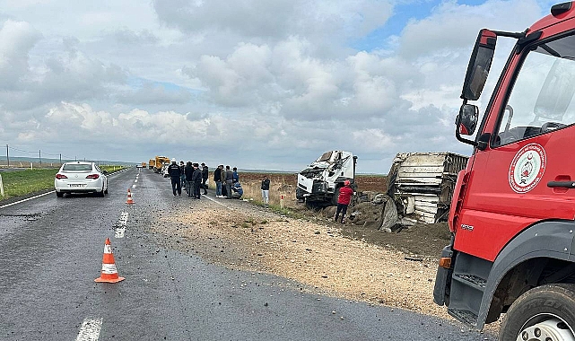 Hilvan - Siverek Yolunda Feci Kaza! 1 Ağır Yaralı 