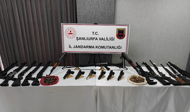 Şanlıurfa’da Silah Kaçakçılığına Yönelik Operasyon: 14 Gözaltı