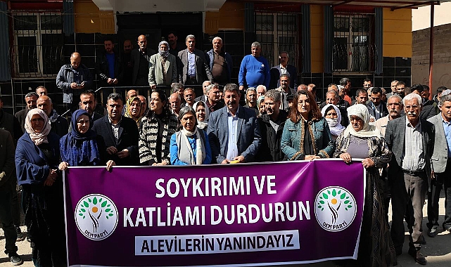 Suruç'ta Suriye'deki Alevi Katliamına Tepki 