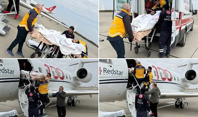 Uçak Ambulans Muhammed Yasir İçin Havalandı! 