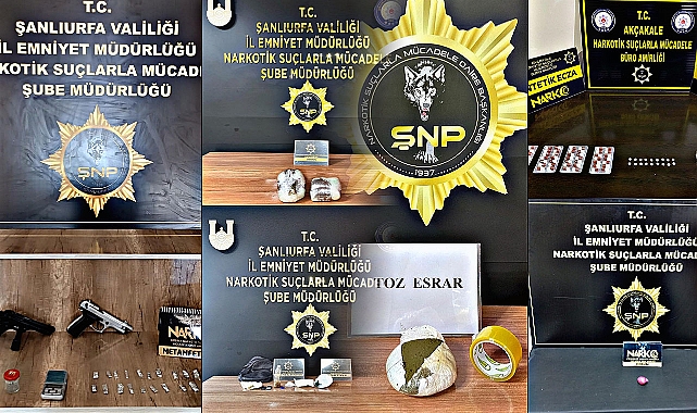 Urfa’da 7 Farklı Operasyon: Çok Sayıda Gözaltı 