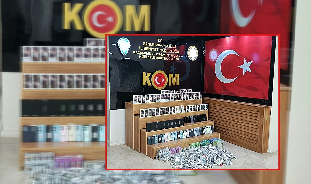 Urfa’da Dev Operasyon! Milyonluk Ürün Ele Geçirildi 
