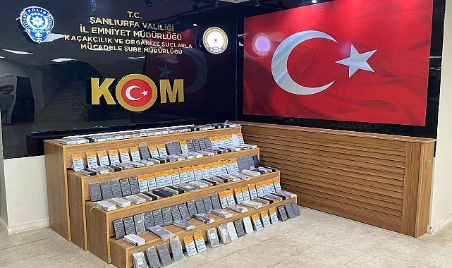 Urfa’da Kaçakçılık Operasyonu: 4 Milyon TL’lik Cihaz Ele Geçirildi
