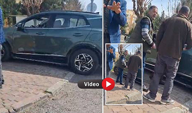 Urfa’da Kaldırıma Park Eden Sürücü ile Engelli Birey Arasında Tartışma Çıktı