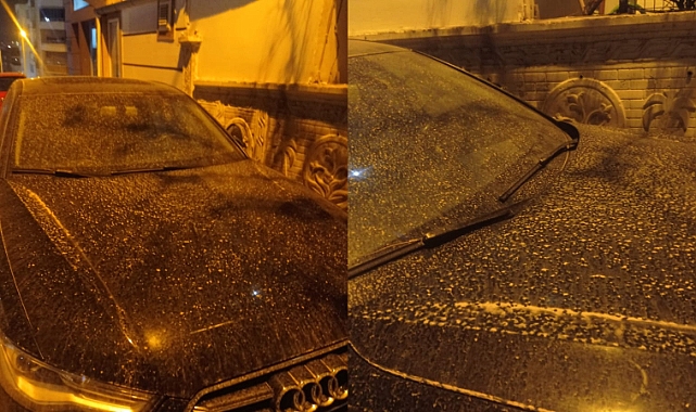Urfa’da Kısa Süreli Yağış Çamur Getirdi, Araçlar Renk Değiştirdi