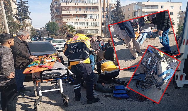Urfa'da Otomobil İle Motosiklet Çarpıştı! 1'i Ağır 2 Yaralı 