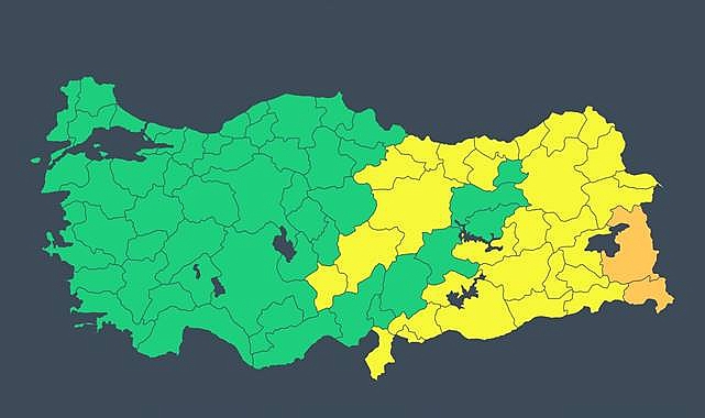 AFAD'dan Şanlıurfa ve Çevresine Sarı Kodlu Uyarı