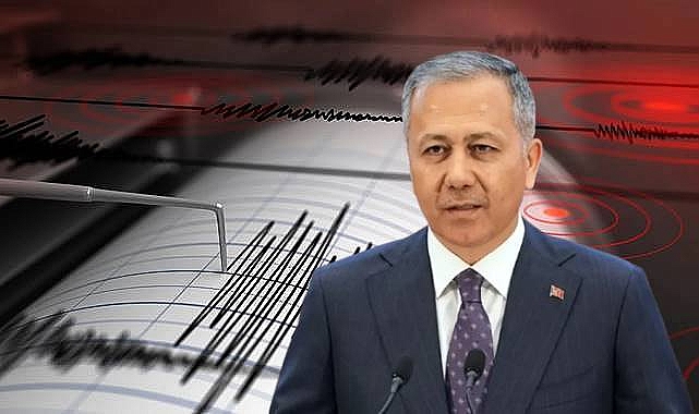 Bakan Yerlikaya'dan 6.2 Büyüklüğündeki Deprem İle İlgili Açıklama: Ekipler Sahada