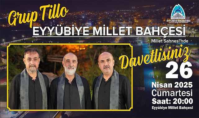 Başkan Mehmet Kuş’tan Şanlıurfalılara Grup Tillo Konserine Davet