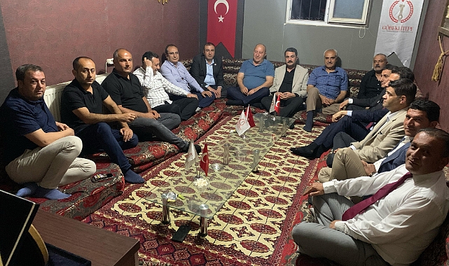 CHP Şanlıurfa İl Örgütü'ndan Göbeklitepe Gazeteciler ve Yazarlar Cemiyeti'ne Ziyaret