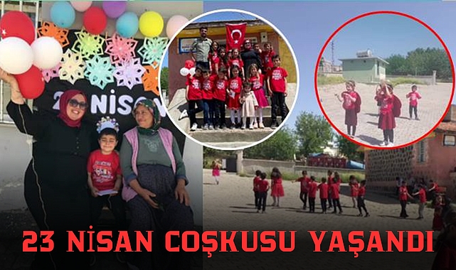 Hilvan Aşağıekece İlkokulu’nda 23 Nisan Coşkusu