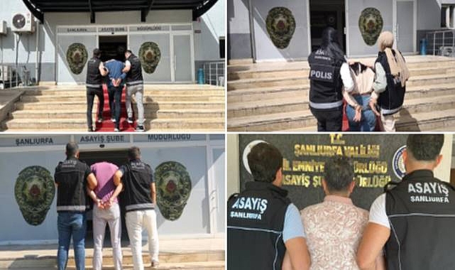 Şanlıurfa'da Aranan Suçlulara Yönelik Operasyon: 12 Kişi Yakalandı