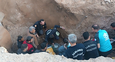 Şanlıurfa'da Göçük! İşçiler Toprak Altında Kaldı
