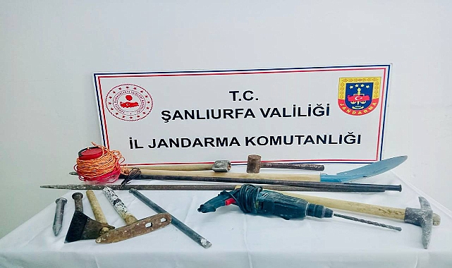 Şanlıurfa’da Kaçak Kazıya Suçüstü: 3 Kişi Gözaltına Alındı