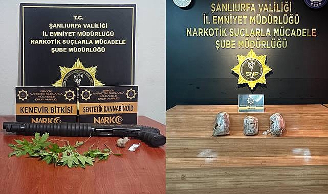 Şanlıurfa’da Narkotik Operasyonları: 12 Tutuklama, Kilolarca Uyuşturucu Ele Geçirildi
