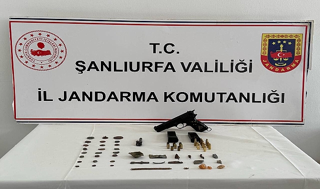 Şanlıurfa'da Tarihi Eser Operasyonu: 38 Eser Ele Geçirildi