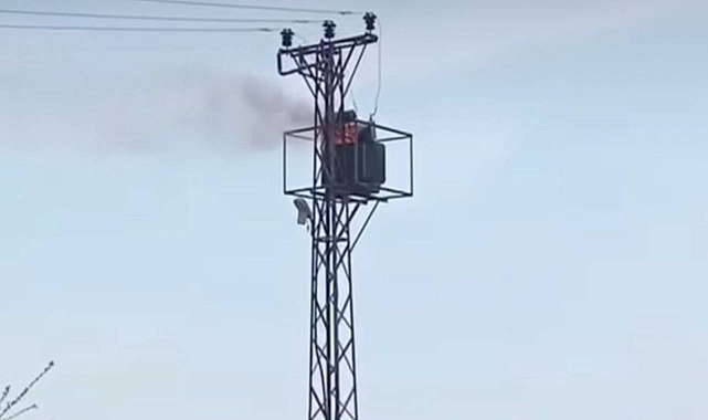Siverek’te Sulama Trafosunda Yangın Paniği