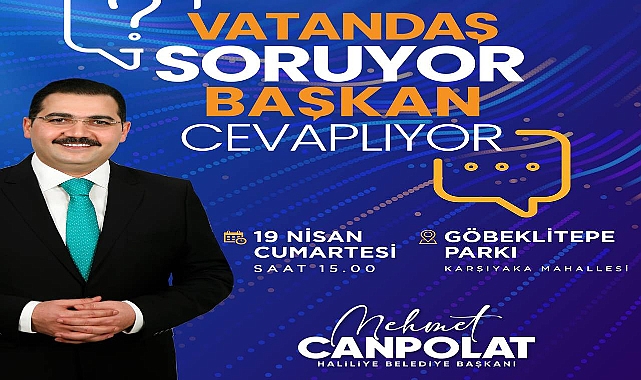 Vatandaş Soracak, Başkan Canpolat Cevaplayacak