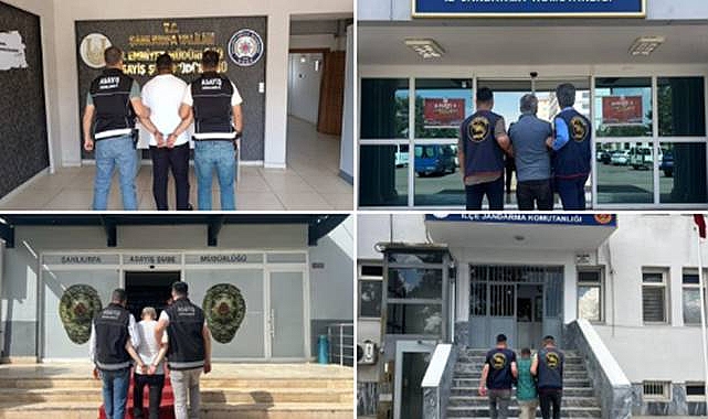 Şanlıurfa'da Aranan 48 Hükümlü Yakalandı