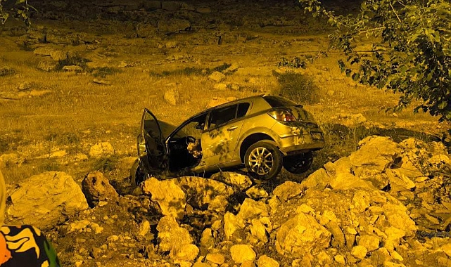 Şanlıurfa’da Kaza: Köpeğe Çarpmamak İçin Kayalıklara Uçtu