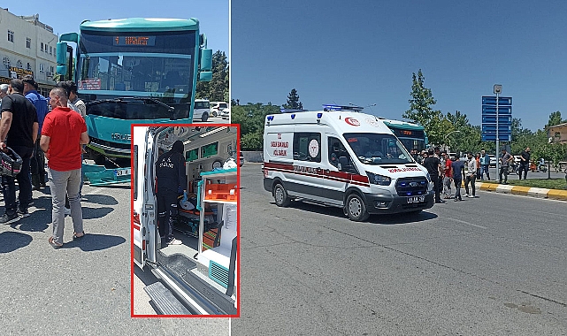 Şanlıurfa'da Özel Halk Otobüsü Motosiklete Çarptı: 1 Ağır Yaralı