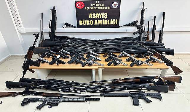 Şanlıurfa’da Silah Kaçakçılığına Darbe: Çok Sayıda Silah Ele Geçirildi